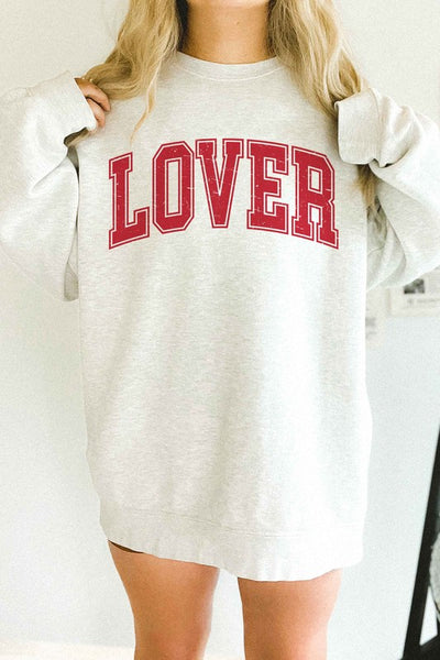 LOVER VALENTINES OVERSIZED SWEATSHIRT